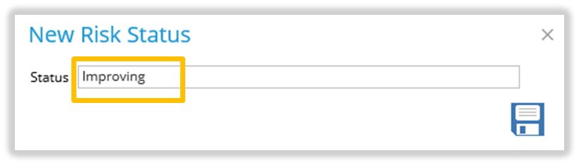 Type status description